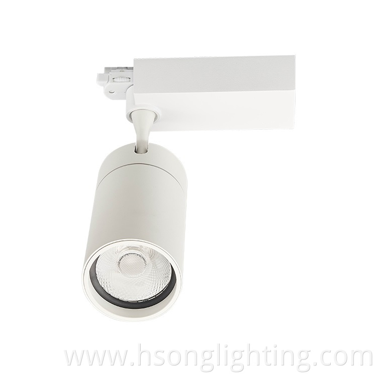Modern design led cob industrial fixtures track lighting systems heavy duty 35w for indoor lighting